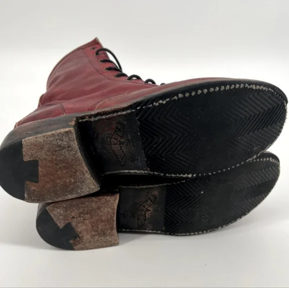 RARE Freebird by Steven Women's Size 8 Charlie Combat Boots Leather - Picture 11 of 14